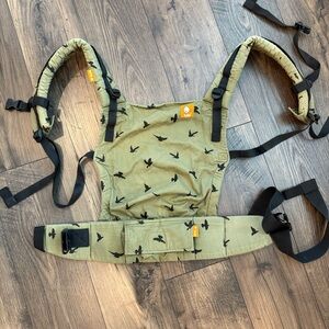 Tula Free-to-Grow Carrier SOAR Olive Green Bird Print Carrier